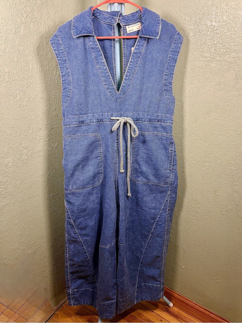 We The Free Lantana Cropped Coverall by Free People. - Picture 6 of 10